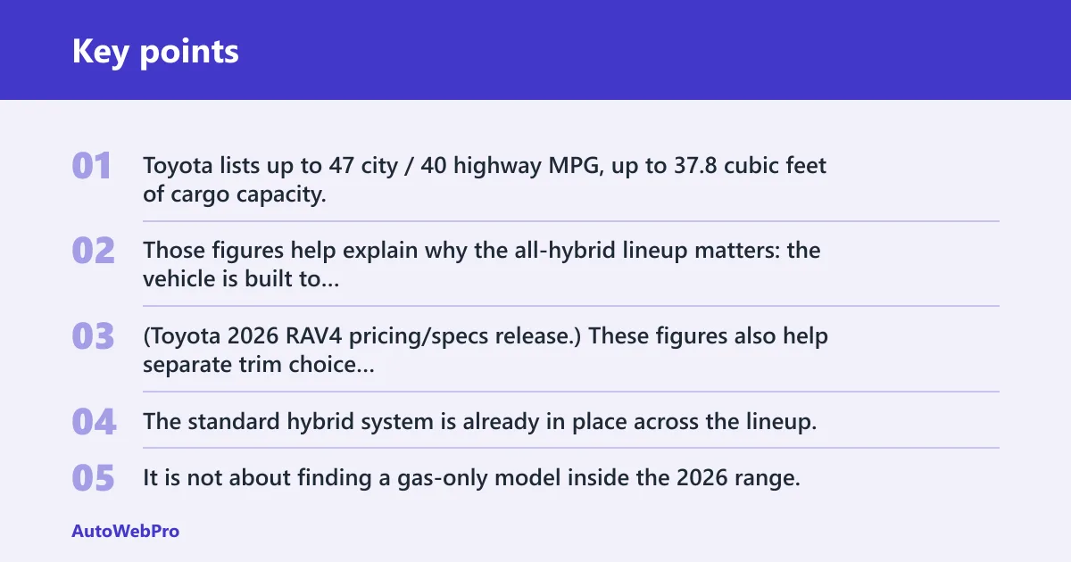 Key points: What hybrid powertrain means here